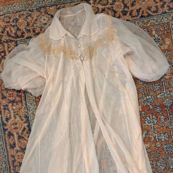 Vintage Vanity Fair Slip Dress With Cover - Picture 2 of 2